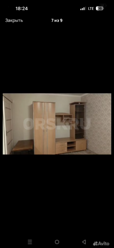 Сдам на длительный срок 1-х комнатную квартиру с хорошим ремонтом, расположенную на 8-м этаже девяти - Орск