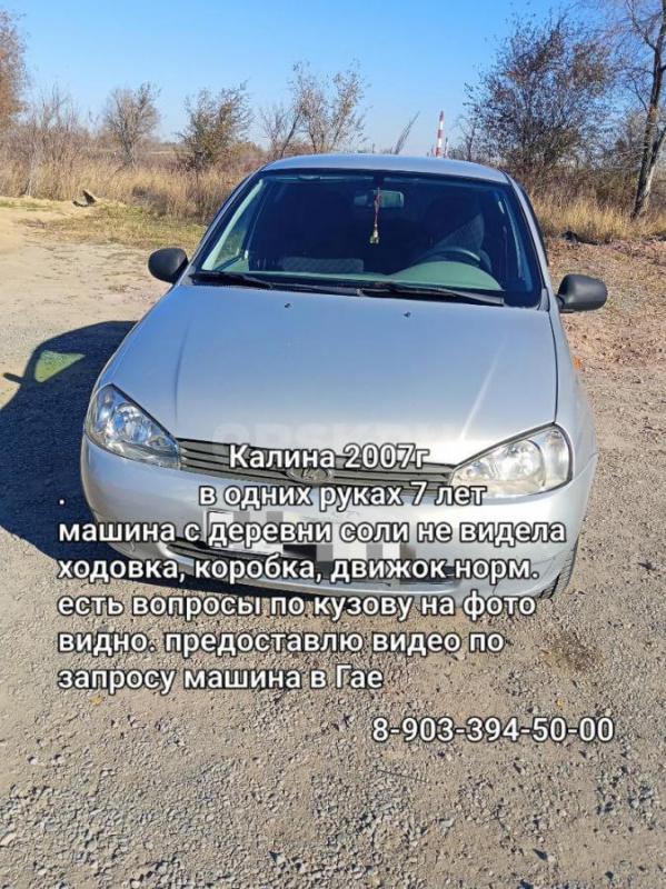 Калина 2007 в одних руках 7 лет. - Гай