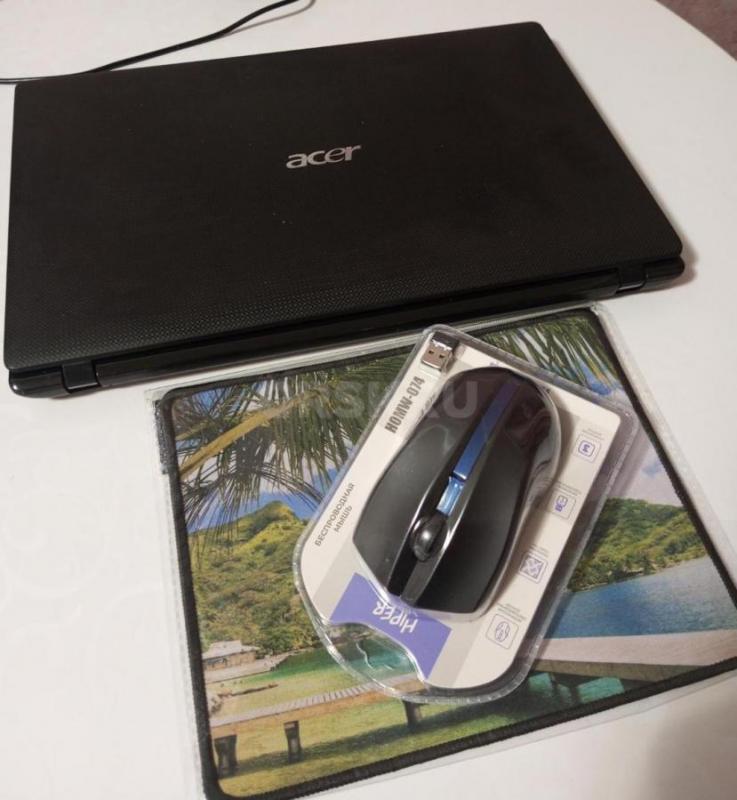 Ноутбук Acer
Процессор Intel Core i3-2310m
6gb DDR3 оперативной памяти
Аккумулятор  не держит.
1 - Орск