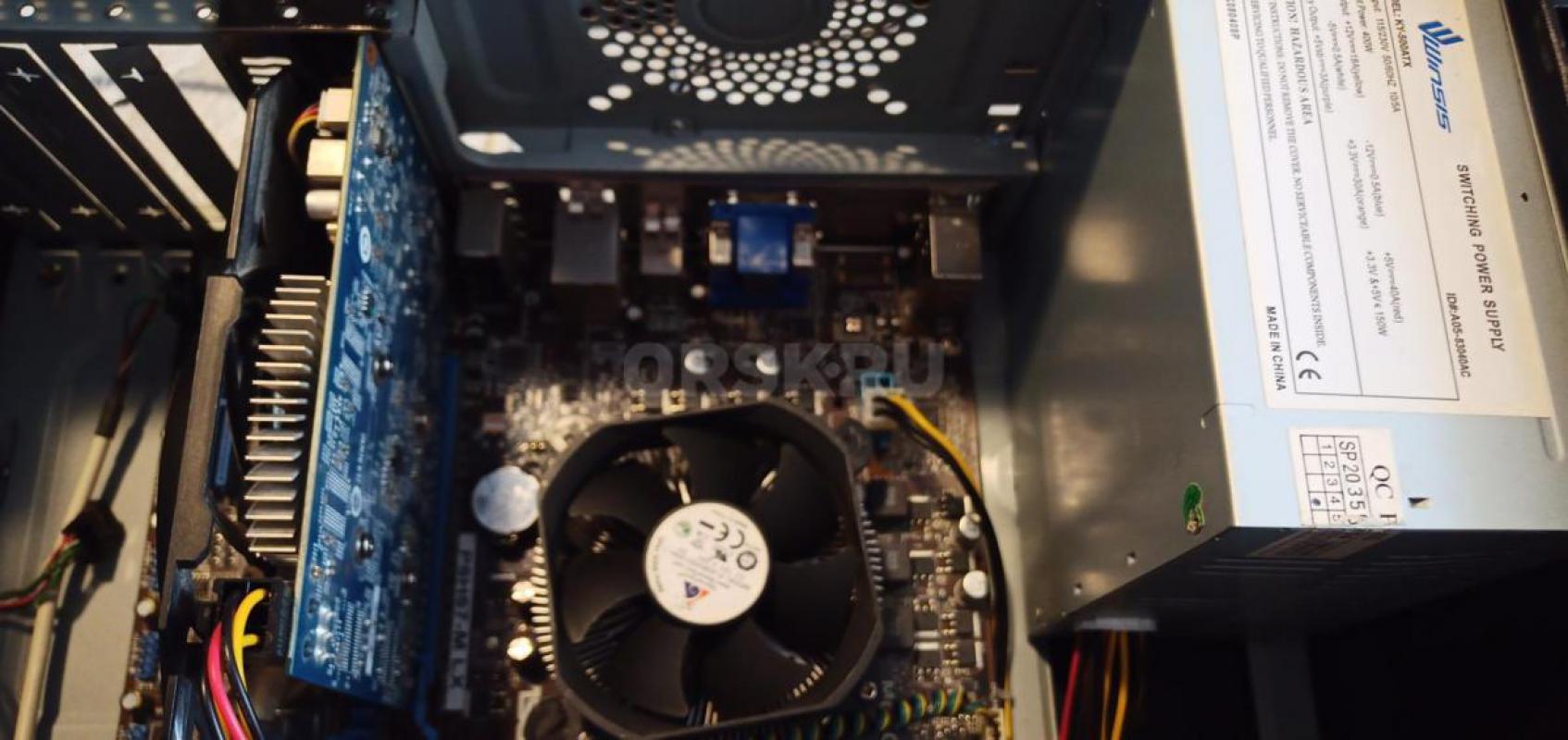 Продам ПК, Проц Core I3, ОЗУ 2х2 Гб, Мать ASUS P8H67,В-карта GTX 750 TI, накопители SSD ADATA 120 Гб - Орск