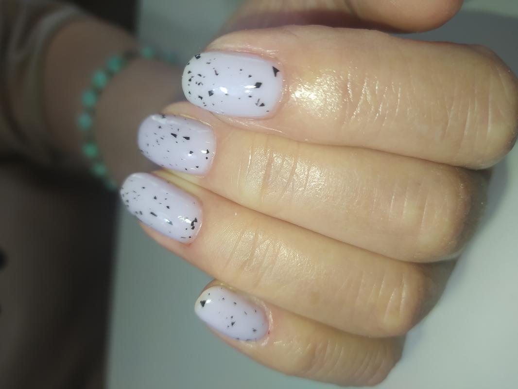 Комбинированный маникюр и покрытие натуральных ноготков гель-лаком. - Орск