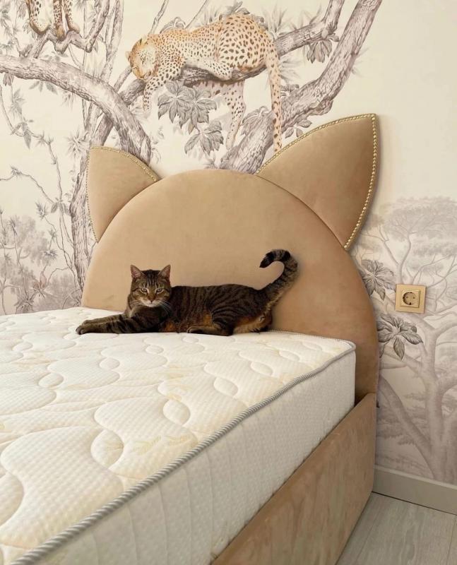 Кровати на заказ по Вашим размерам, мягкие стеновые панели, ткани на заказ от 10м по оптовой цене. - Новотроицк