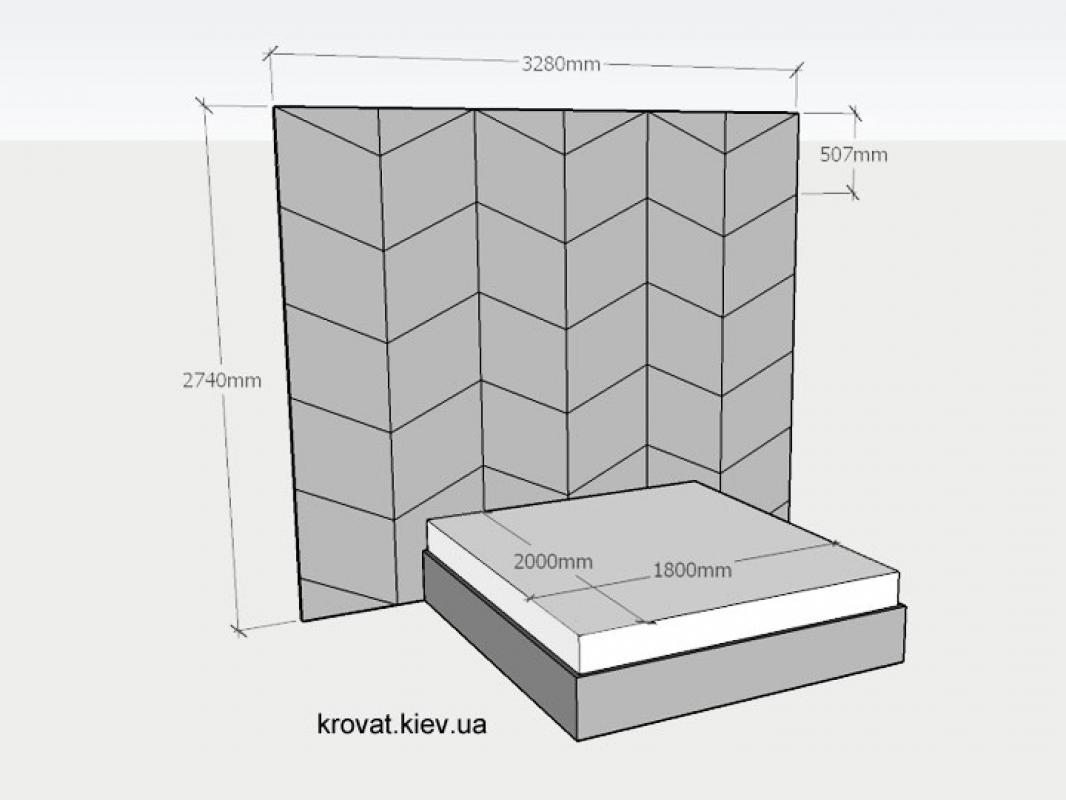 Кровати на заказ по Вашим размерам, мягкие стеновые панели, ткани на заказ от 10м по оптовой цене. - Новотроицк