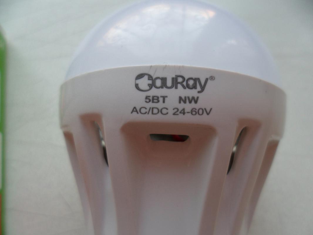 Светодиодная лампа с цоколем Е27 на 24-36-48-60 вольт постоянного и переменного тока. - Новотроицк