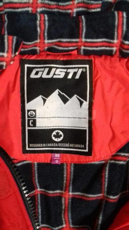 Зимний костюм (Gusti) до -30 градусов, (красно-синий) на мальчика, размер 98-104
Осенний комбез (Re - Орск