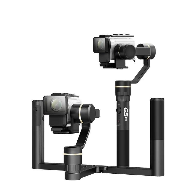 Двуручный держатель для стабилизатора Feiyu Tech G5GS для экшн камеры Sony. - Орск