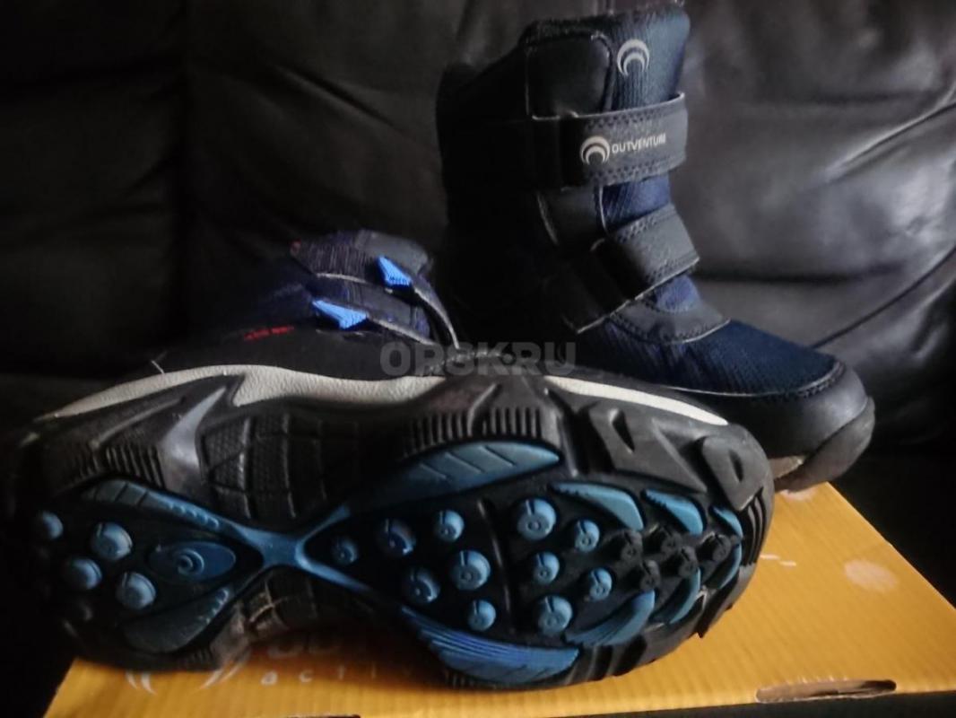 Теплые детские ботинки Outventure Snowbreaker - отличный выбор для долгих зимних прогулок и активног - Орск