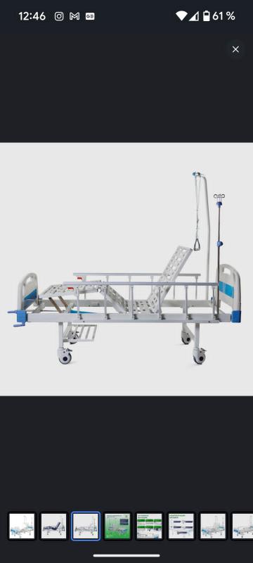 Продам кровать для лежачих больных медицинская механическая А39 без матраса. - Орск