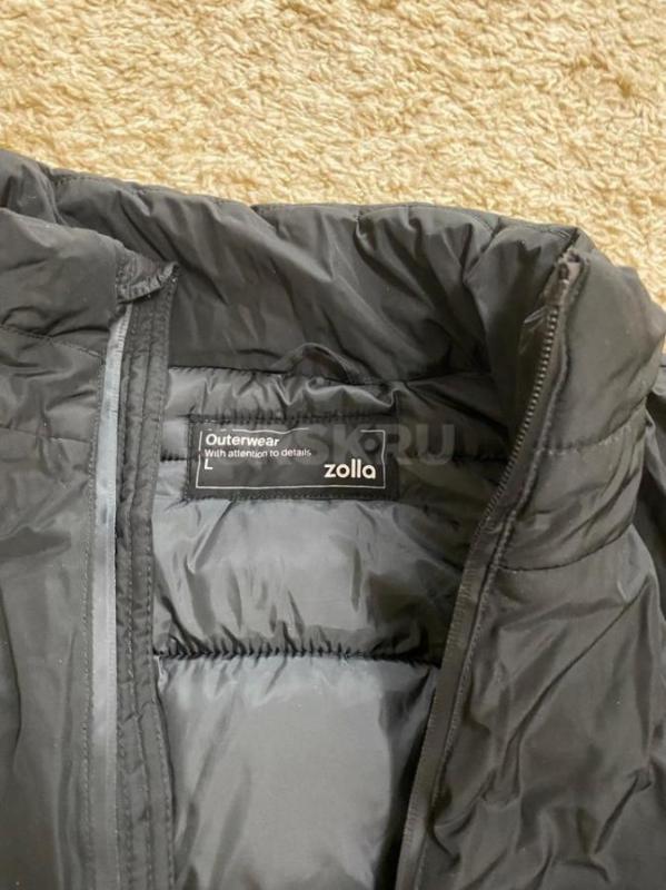 Куртка мужская демисезонная 50й размер - L, серочерная, состояние - новая - Орск
