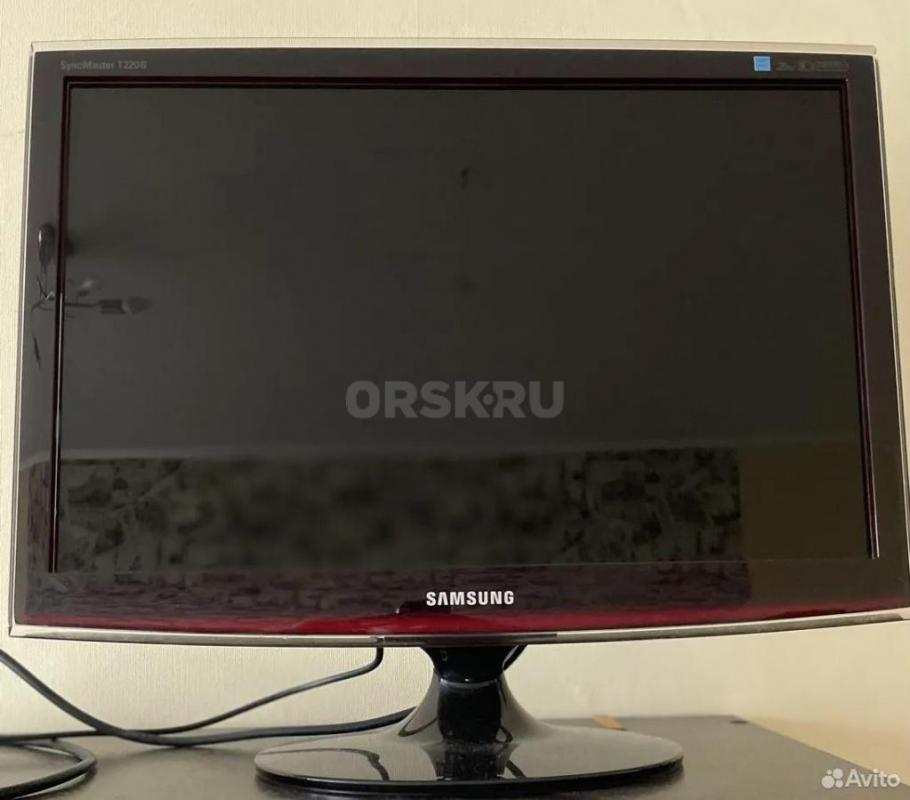 LCD мониторы:
Samsung T220G широкоформатный в отличном состоянии, диагональ 22&amp;amp;quot;, р - Орск