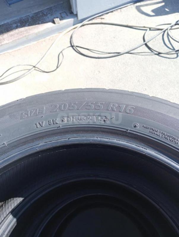 шины б/у Bridgestone 205/55 r16 - Орск