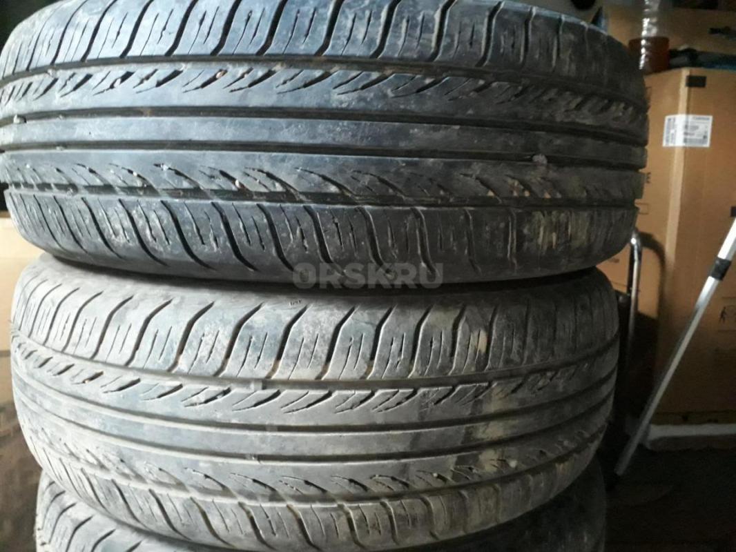 Комплект летних шин Kama 185/65 R14 в хорошем состояние - Орск