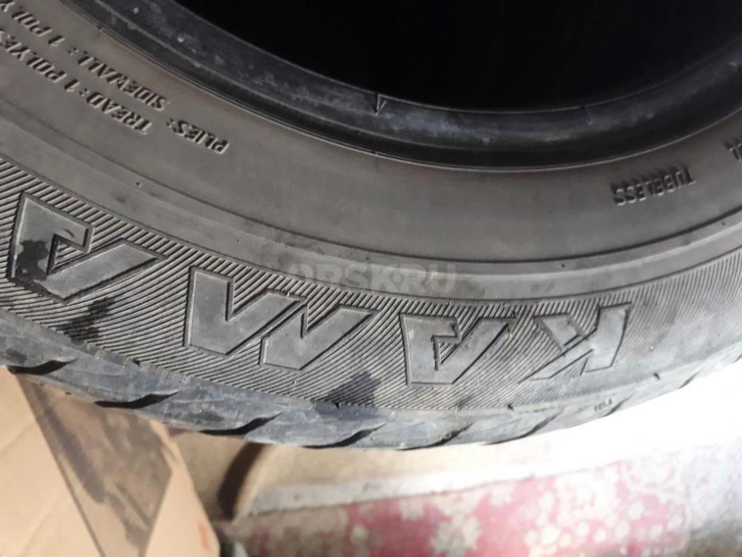 Комплект летних шин Kama 185/65 R14 в хорошем состояние - Орск