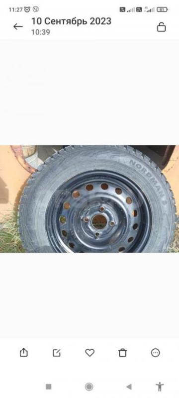 Продам зимние колёса 175/70 R14 NOPMAN5 - Орск