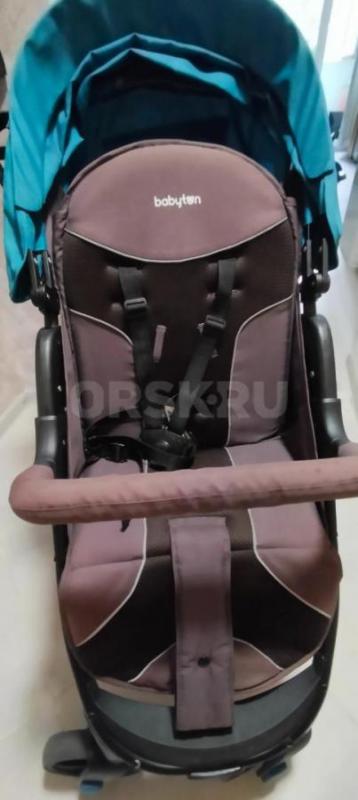 Продам детскую прогулочную коляску Babyton Comfort Plus Blue в хорошем состоянии. - Орск