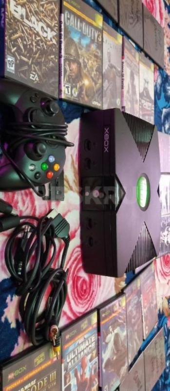 Продам игровую приставку XBox Video Game System WA 98052-6399 USA,со всеми играми что на фото есть о - Орск