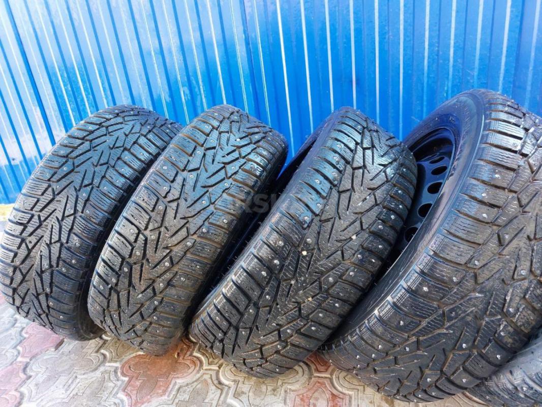 Зимняя Nokian NORDMAN 7 205/55/R16 штампованных дисках, разболтовка 5X114.3. - Орск