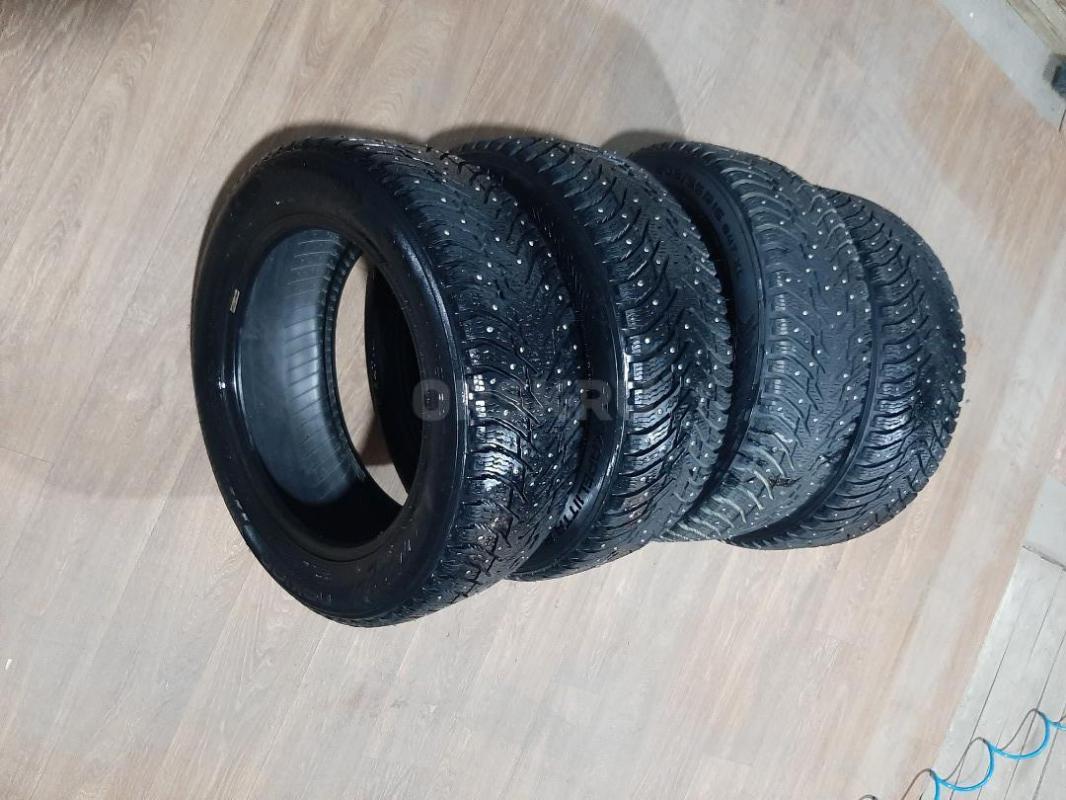 Продам шипованную резину, зима, nokian hakkapeliitta 8 205/55 r16, в хорошем состоянии - Орск