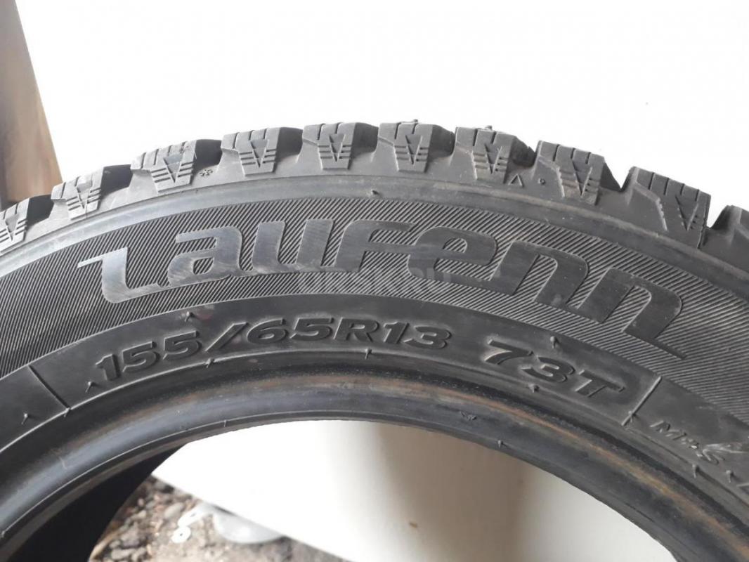 Комплект зимних шин Laufenn 155/65 R13 в новом состоянии, пробег 1000 км, возможна доставка по город - Орск