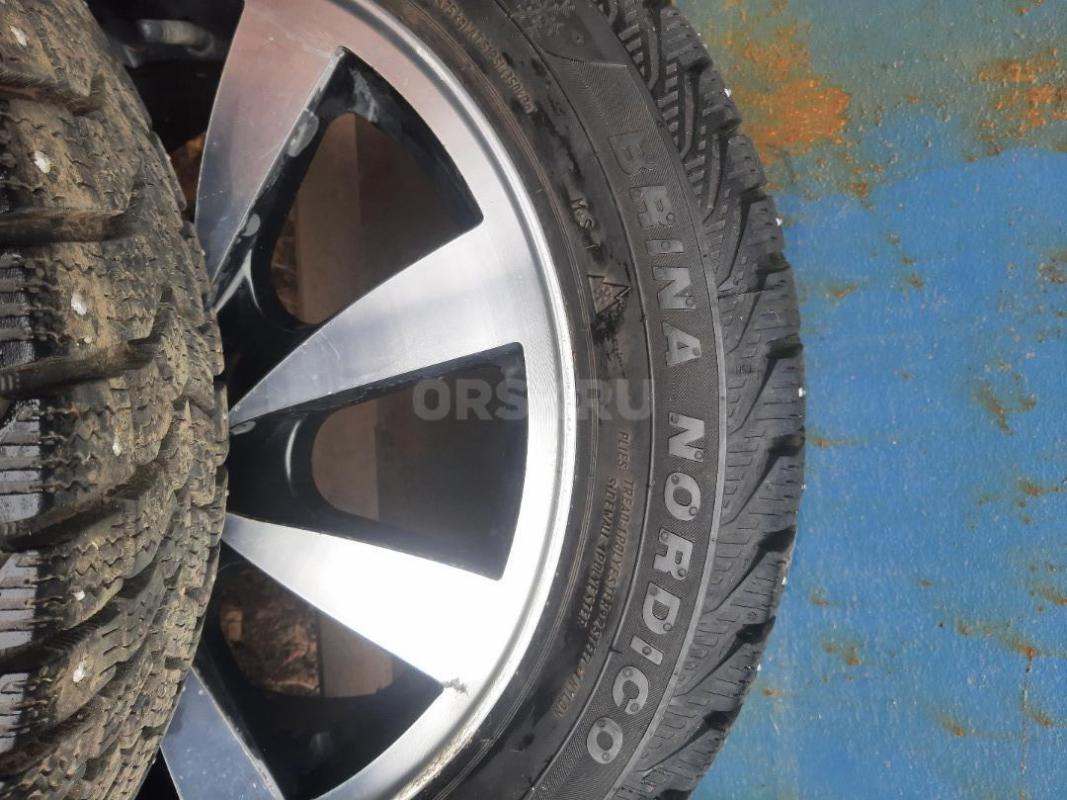 Продам зимнюю резину на литых дисках 185/55 R15 в новом состоянии. - Орск