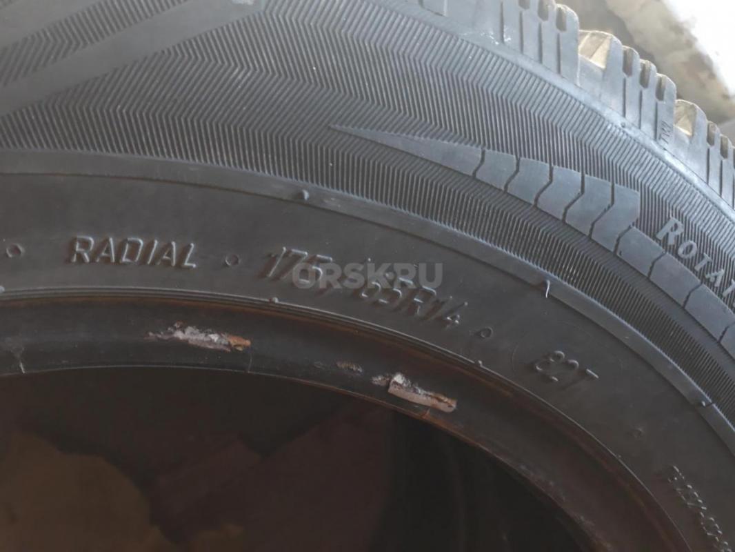 Зимние шины Кама Евро 2 шт 185/60 R14 2 шт 175/65 R14 в хорошем состоянии, цена за все - Орск