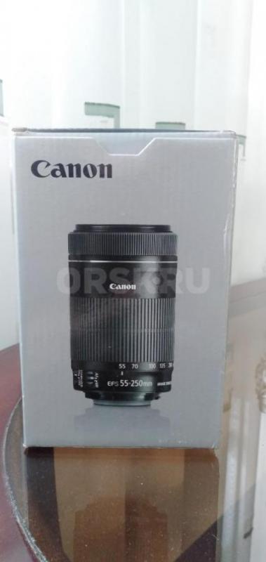 Обьектив  Сanon EFS 55-250 mmf/4-5,6 IS STM новый - Орск