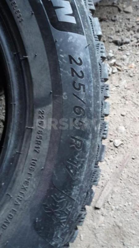 Зимние Шины Мишлен 225/65 R 17, новые, 30000 - Орск