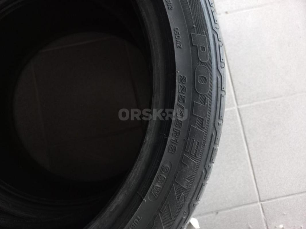 Шина  . 225/45 R18 Bridgestone Potenza  RE050A     износ до 40%,  в наличие  4шт. - Орск