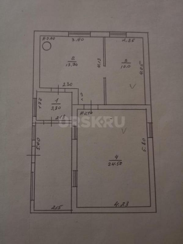 Продам дом  52кв. - Орск