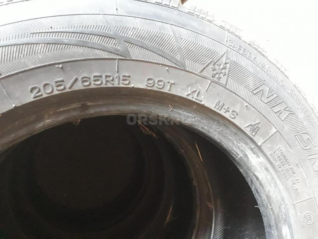 Зимние шины Nankang 205/65 R15 в нормальном состоянии, на сезон вполне - Орск