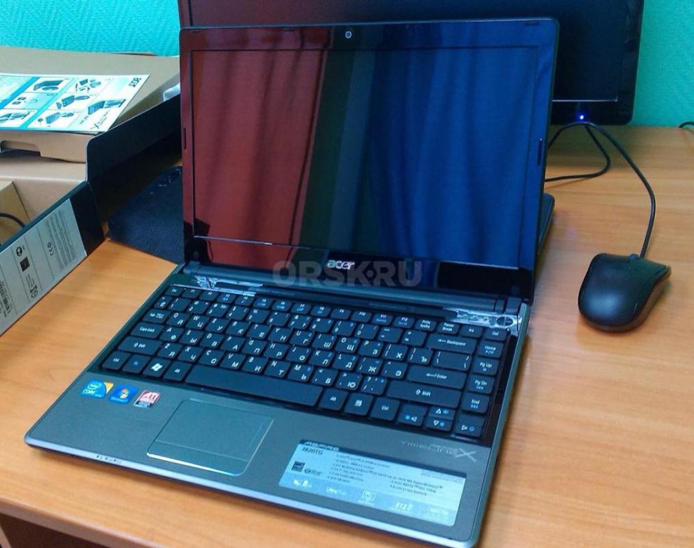 Продам Ноутбук Acer Aspire 3820TG
Экран 13.3 дюйма;, Core i3-370M 2.4 ГГц,
Windows 10, RAM 8Гб,  S - Орск