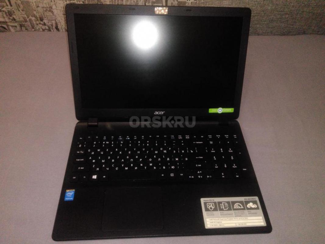 Продам 15.6&quot; Ноутбук Acer Aspire ES 15 ES1-531-P81V (HD) Pentium N3700(1.6)/2048/500/IntelH - Орск