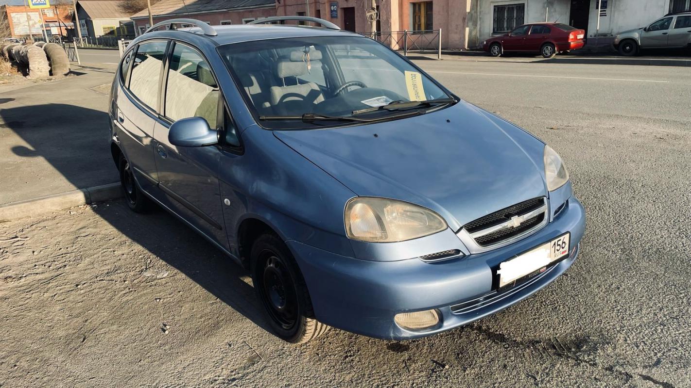 Продается Chevrolet Rezzo 1.6 MT, 2007 г. - Новотроицк