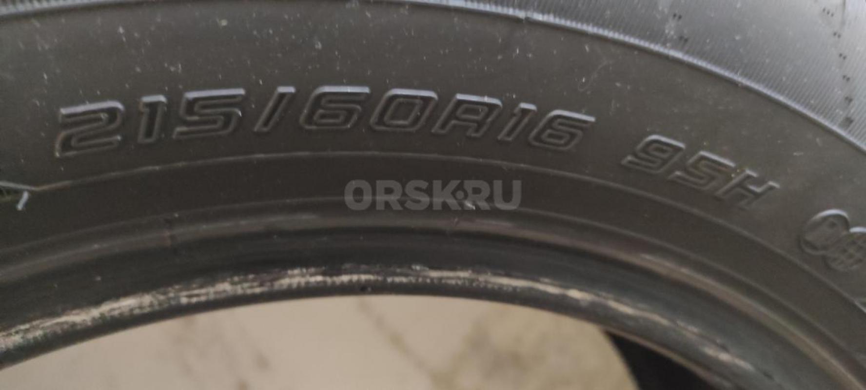 Продам Dunlop Enasave EC204,(Япония),215/60/16,б/у,без пробега по России. - Орск