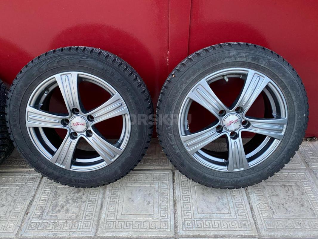 Продам комплект зимних колес. 185/60 R15. - Орск