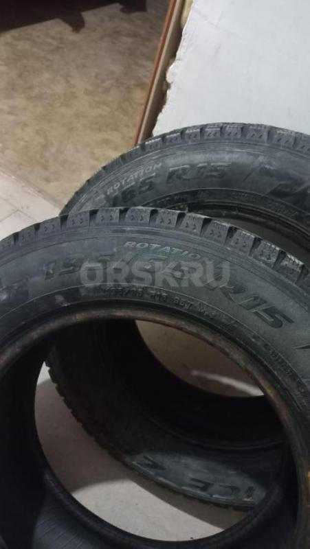 Продам зимние шиповные резины   FIRELLI 195/65 R15
Комплект б/у за 4000 тысячи - Орск