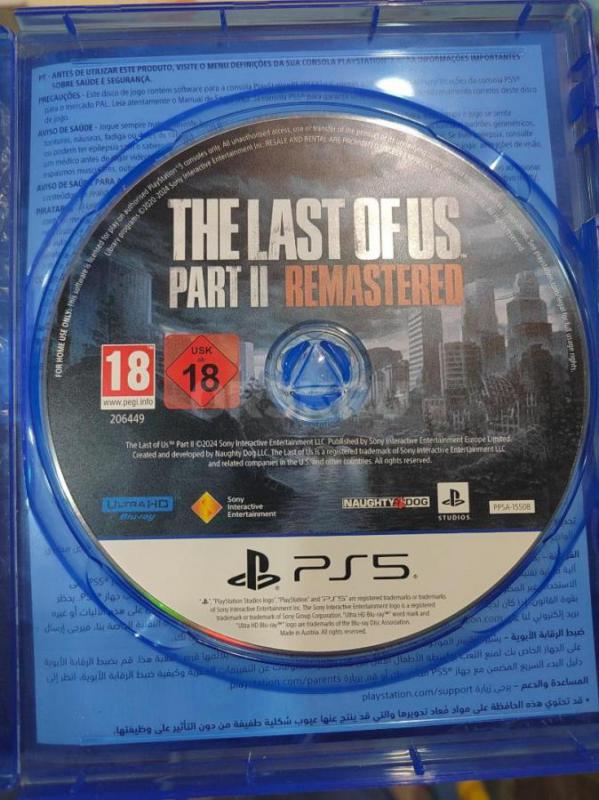 Продам диск the last of us part 2 ps5. - Гай