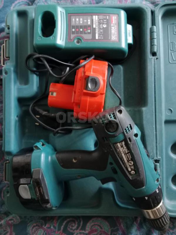 Мощный шуруповёрт Makita 6347d 18в Оригинал полный комплект отличное состояние домашнее использовани - Орск