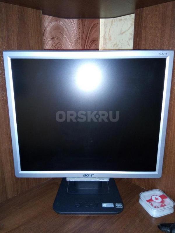 Продам LCD монитор Acer al1716 в отличном состоянии. - Орск