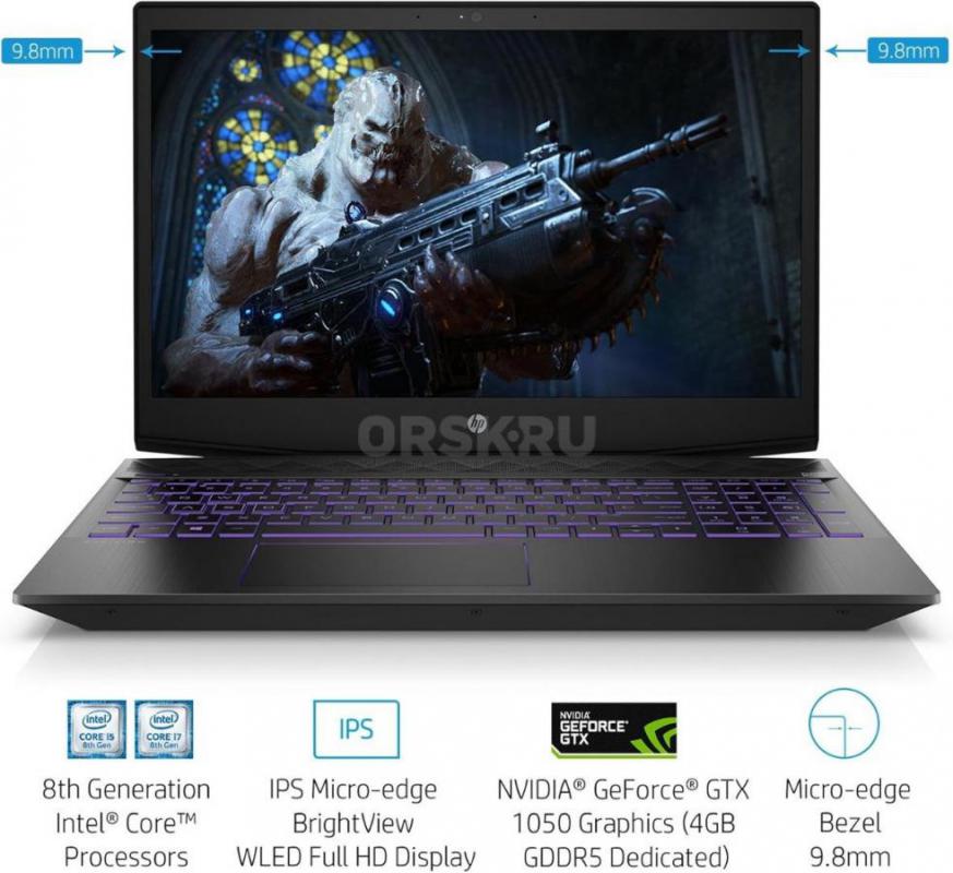 Игровой ноутбук HP Pavilion Gaming Laptop 15-cx0074tx
Оперативка 16гб. - Гай