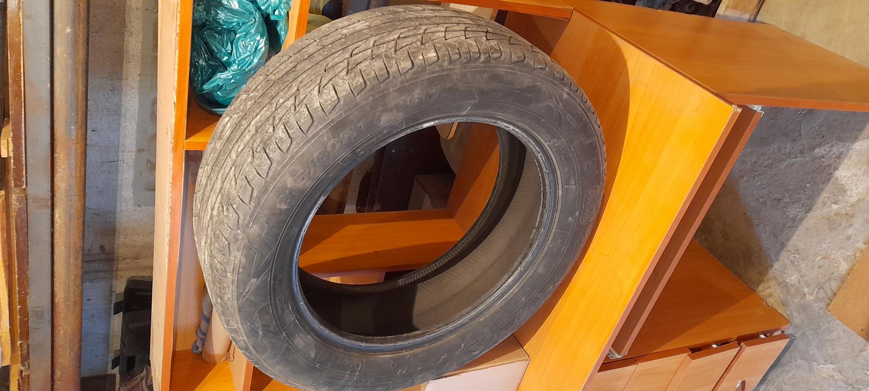 Летняя 215/60R17 в хорошем состоянии - Гай