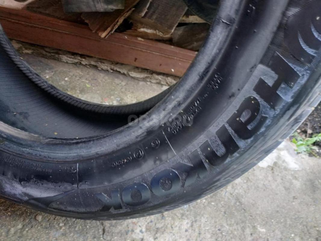 Летняя резина б/у DUNLOP 235/60 R18 Маленький пробег,в хорошем состоянии 2шт за 10000 руб - Орск