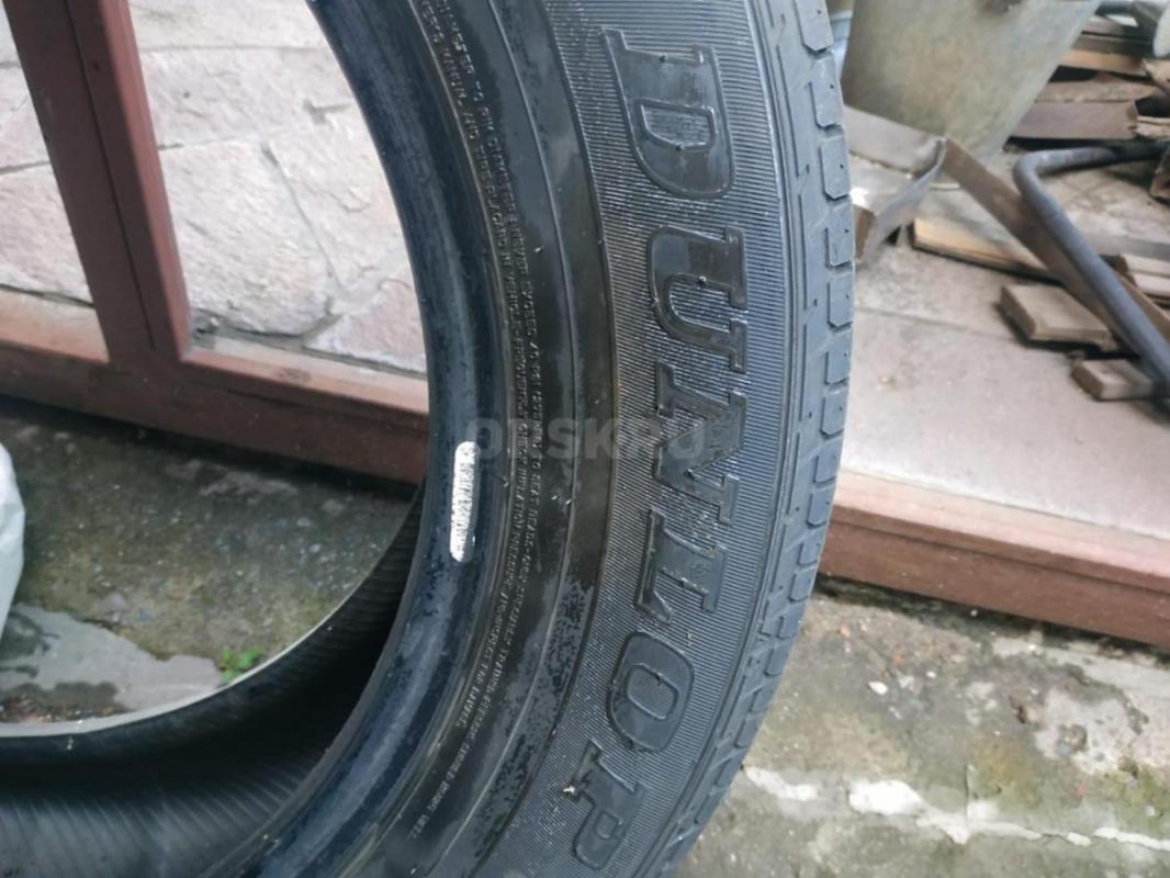 Летняя резина б/у DUNLOP 235/60 R18 Маленький пробег,в хорошем состоянии 2шт за 10000 руб - Орск