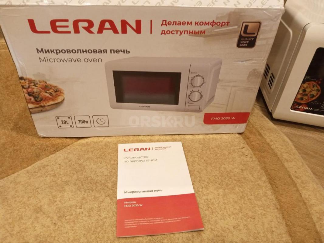 Продам новую микроволновую печь LERAN, подарили две, одна не нужна, поэтому продаю. - Орск