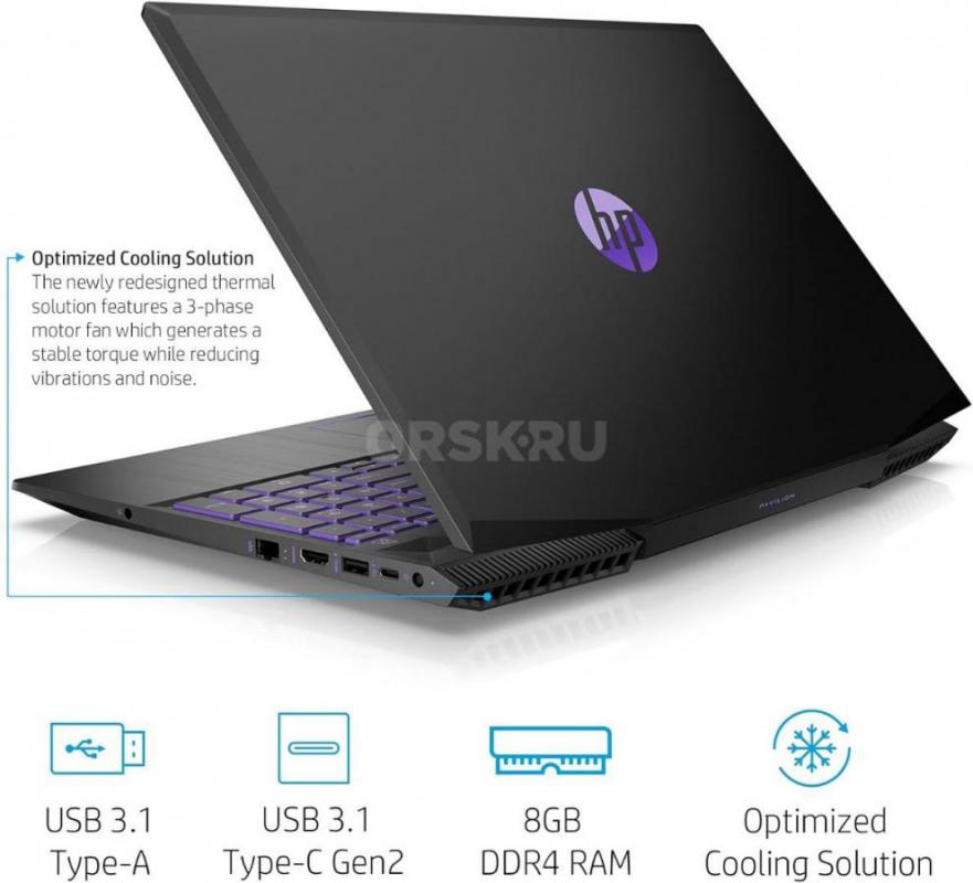 Комплект новое струйное МФУ HP DeskJet 2320 и Игровой ноутбук HP Pavilion Gaming Laptop 15-cx0074tx - Гай