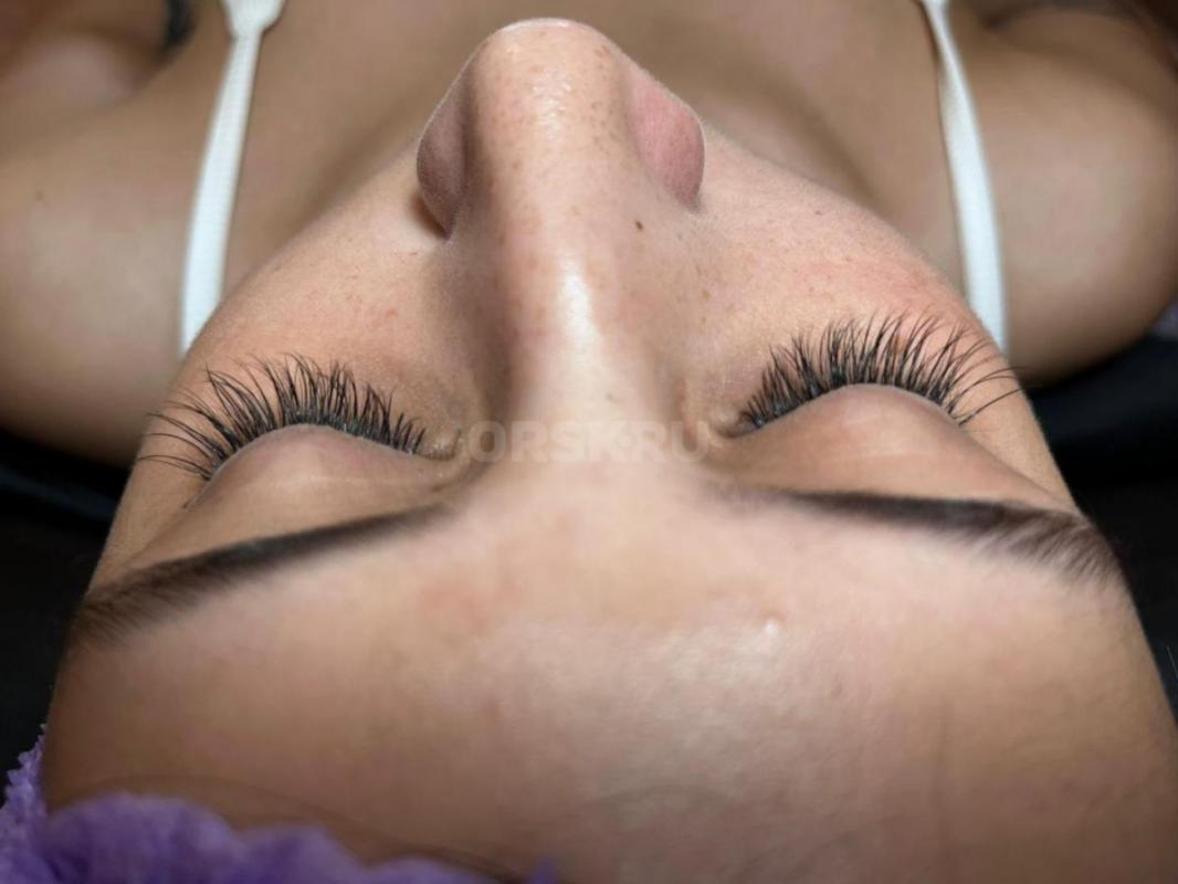 Процедура Наращивание ресниц (классика,2д,3д,мокрый эффект) - Орск