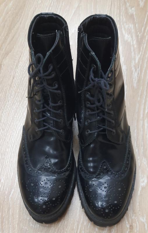 Ботинки мужские лакированные или как лакированные я не знаю,не знаток, всё на фото новые 43р. - Гай