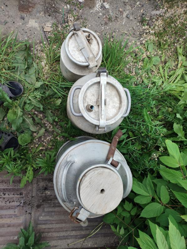 Фляга алюминиевая 10л-700р. 25л-1000р.  40л-1300р. - Новотроицк