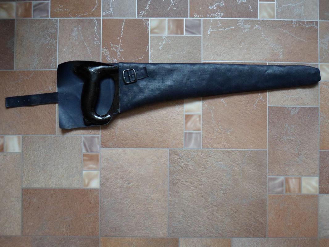 Советская ножовка по дереву с чехлом. - Новотроицк