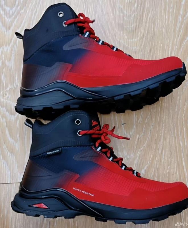 Кроссовки утеплённые защита от воды,можно носить зимой,весной,осенью в грязь. - Гай